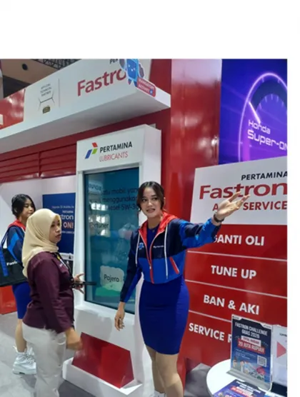 Berita Foto : Pertamina Lubricants Kemas Edukasi dan Layanan Produk dalam Ekosistem Digital di GIIAS 2026