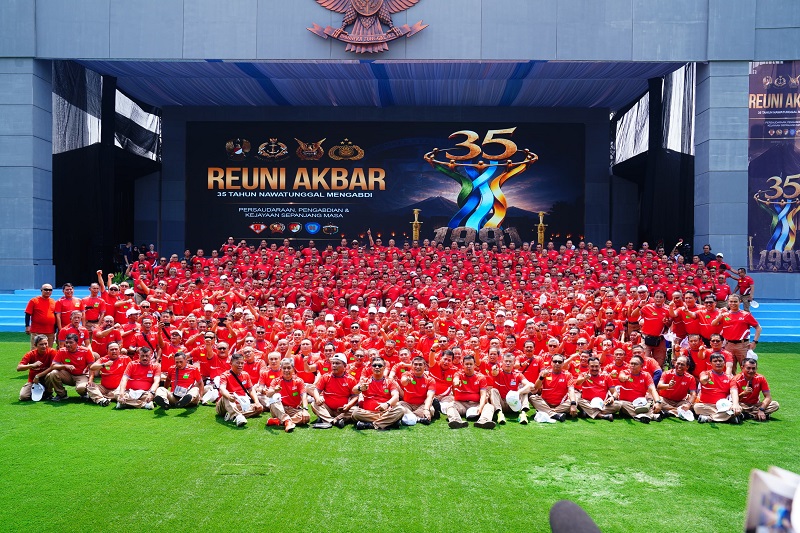 Reuni AKABRI 91: 35 Tahun Mengabdi untuk Negeri, Tetap So...