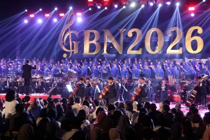 Berita Foto : Konser Kemerdekaan Gita Bahana Nusantara 2026 di Bogor, 182 Talenta Muda dari Seluruh Provinsi Bersiap Tampil di Istana Merdeka