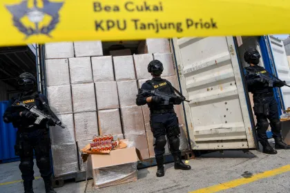 Berita Foto : Penggagalan peredaran 8,96 juta rokok ilegal