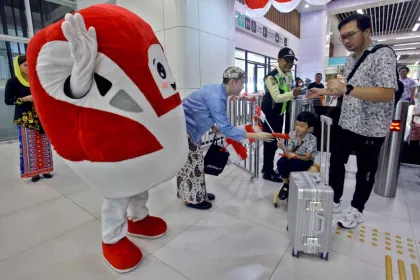 Berita Foto : Semangat Kemerdekaan Bersama Whoosh
