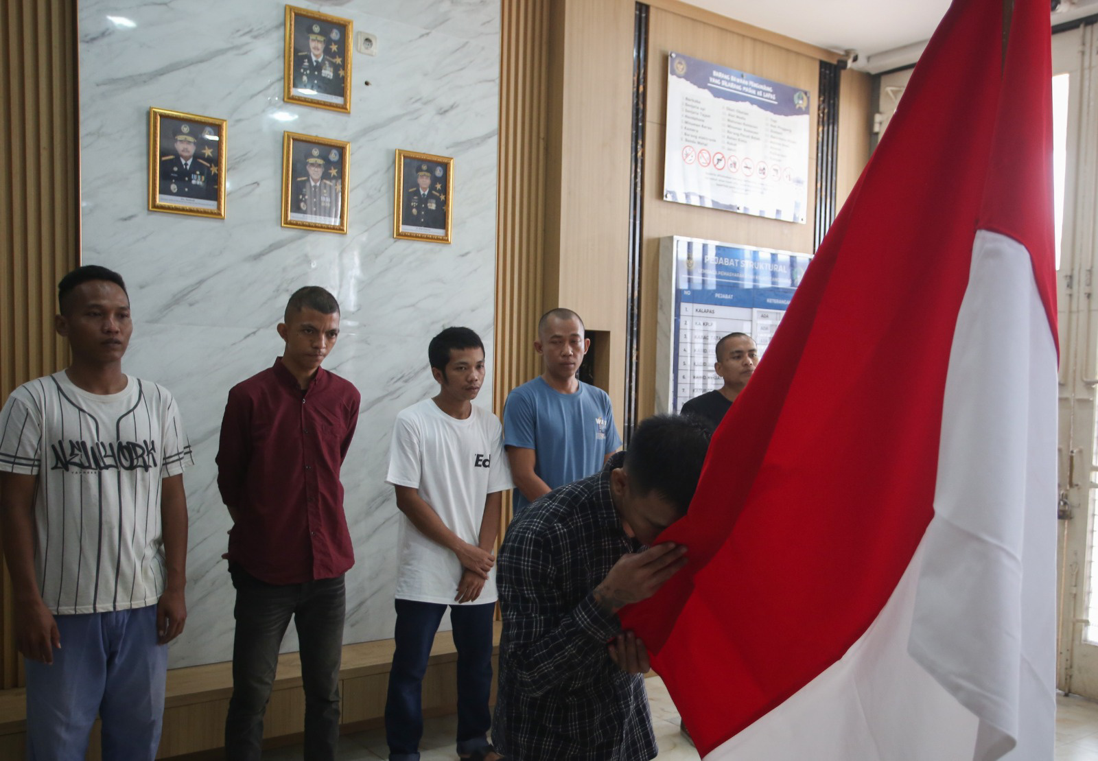Foto: Pemberian remisi HUT Kemerdekaan RI di Lapas Tangerang