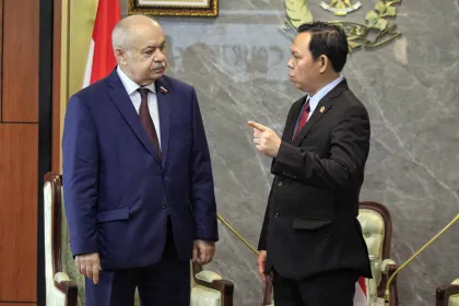 Berita Foto : Ketua DPD Terima Kunjungan Senator Rusia, Bahas Penguatan Kerja Sama Bilateral