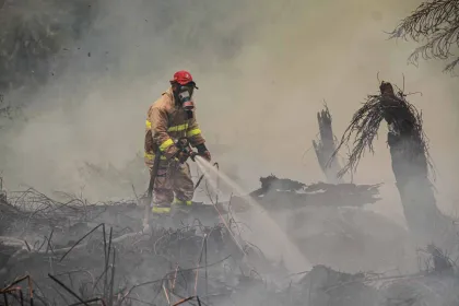 Berita Foto : Luas Kebakaran Hutan dan Lahan di Kalimantan Tengah Capai 5.186 Hektare