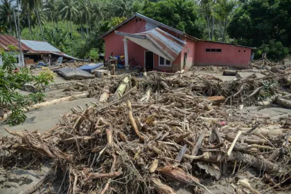 Berita Foto : Banjir bandang Parigi Moutong