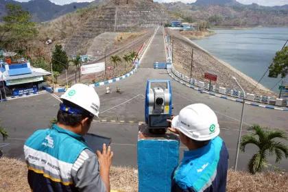 Muka Air Waduk Wonorejo Turun 5,7 Meter Akibat Musim Kemarau