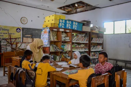 Berita Foto : Sekolah rusak di Pandeglang