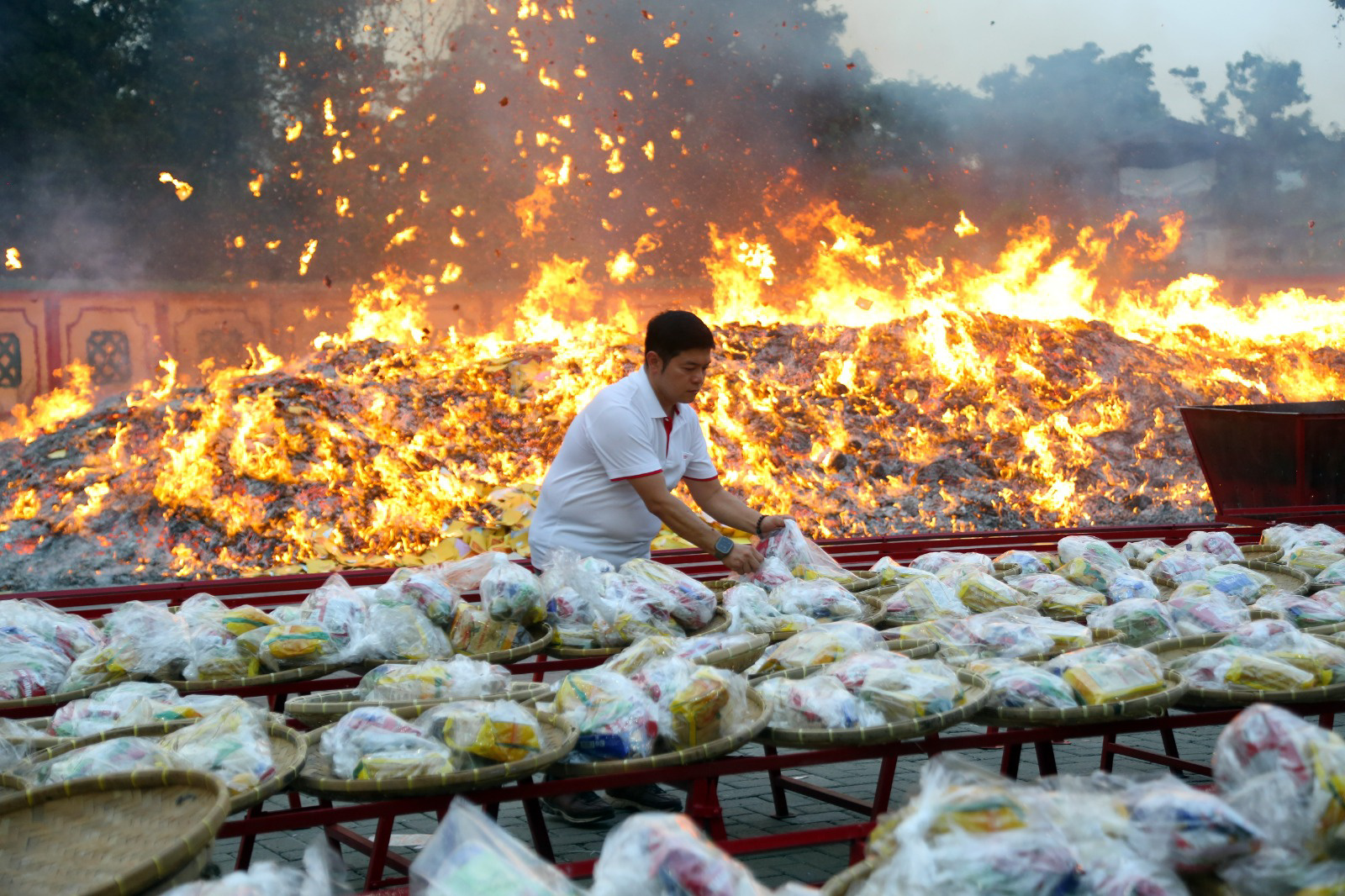 Foto: Festival Hungry Ghost di Medan