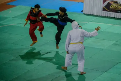 Berita Foto : Indonesia Pencak Silat Banten Championship 2026 Adu Kekuatan Pesilat Nasional