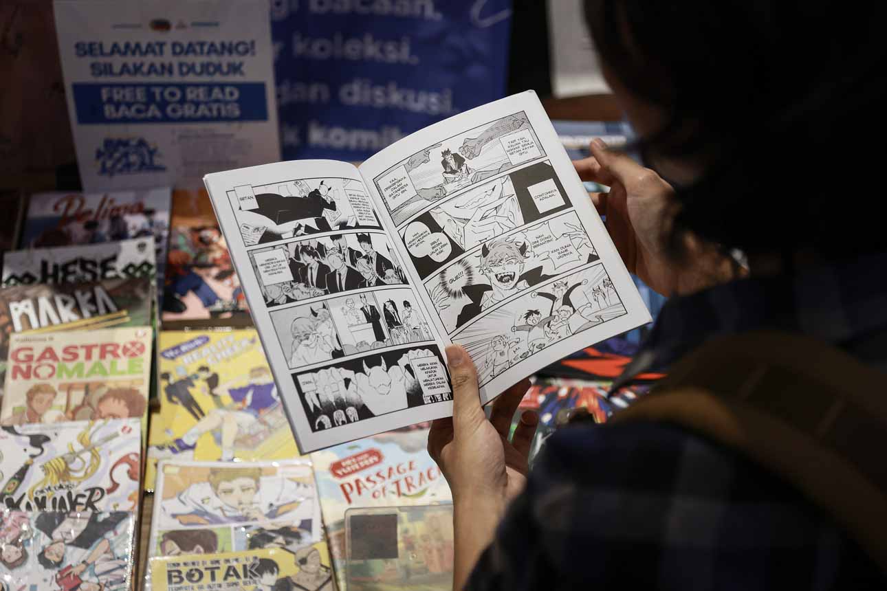 Foto: Pameran Komik Lokal Jadi Wadah Kreativitas Komikus