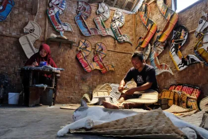Berita Foto : Dari Kerajinan Tradisional, Jaran Kepang Kini Mendunia