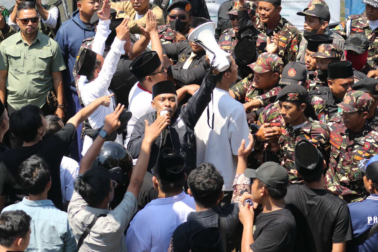 Foto: Demo tatib pemilihan calon ketum PBNU Muktamar Jombang