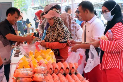 Berita Foto : Jumlah pelaksanaan Gerakan Pangan Murah