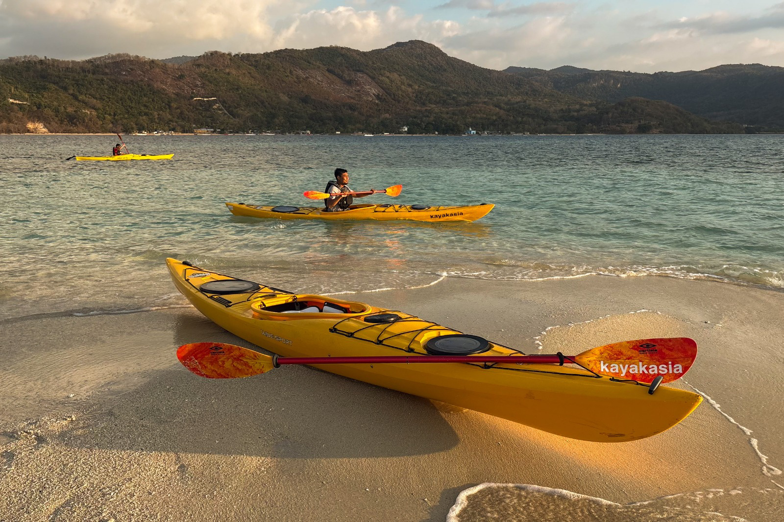 Foto: Wisata kayaking di Rangko