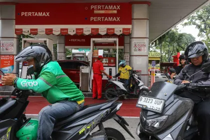Berita Foto : Sejumlah Harga BBM Nonsubsidi Mengalami Kenaikan