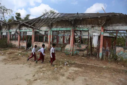 Sekolah Rusak, Aktivitas Belajar Siswa di Bangkalan Terganggu