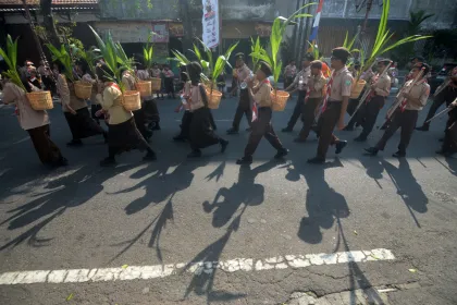 Berita Foto : Estafet Tunas Kelapa Kwarda Jawa Tengah 2026