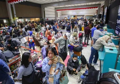 Erupsi Anak Krakatau, Penumpang Menumpuk di Bandara Soekarno-Hatta