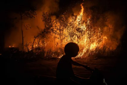 Berita Foto : BNPB Catat 627 Kejadian Karhutla hingga September 2026