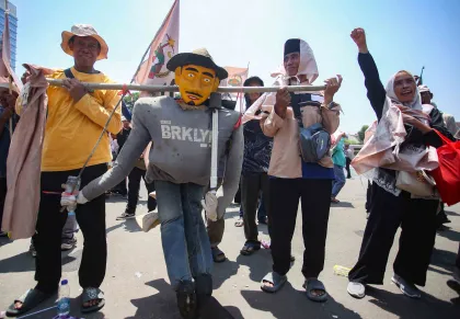 Aksi Damai Digelar Serikat Petani Indonesia