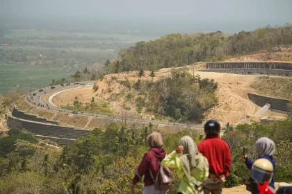 Berita Foto : Kelok 23 JJLS Dibuka untuk Uji Coba, Hubungkan Bantul–Gunungkidul