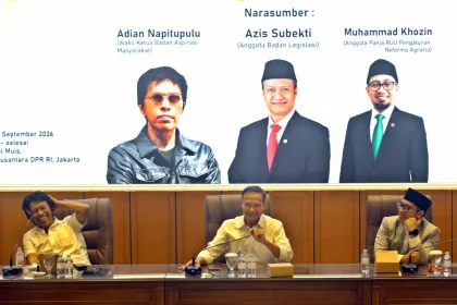 Berita Foto : Pembahasan Rancangan Undang-Undang tentang Reforma Agraria