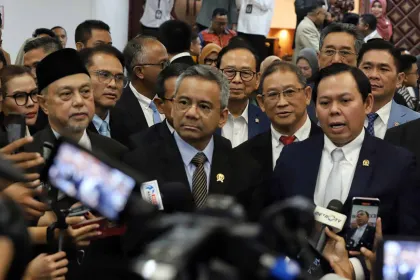 Berita Foto : Suahasil Nazara Ikuti Sidang Paripurna Perdana Usai Dilantik sebagai Menkeu