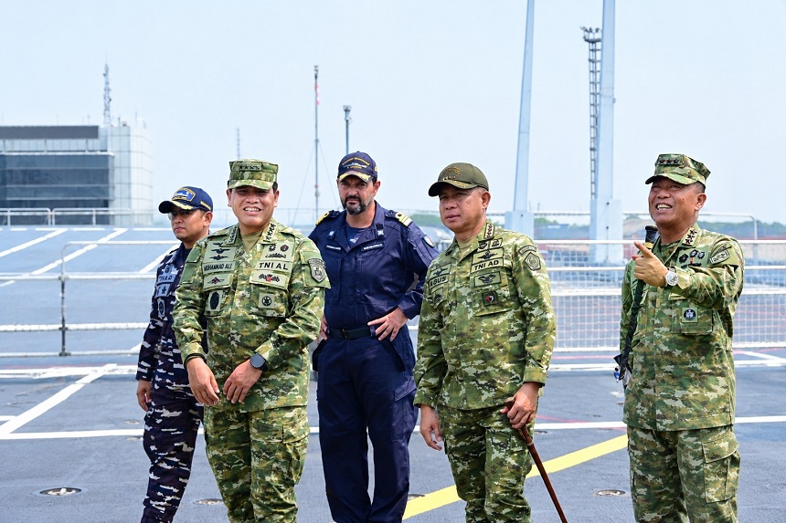Panglima TNI Kunjungi ITS Giuseppe Garibaldi di Jakarta