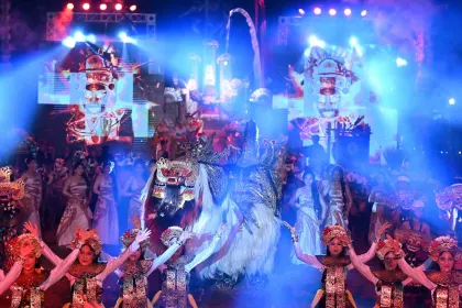 Pertunjukan Seni Kolosal Kenang Peristiwa Puputan Badung ke-220