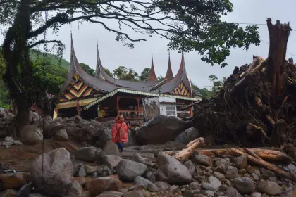 Banjir Bandang Melanda Solok