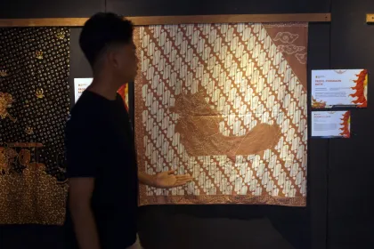 Pameran benda seni jaranan di Trenggalek