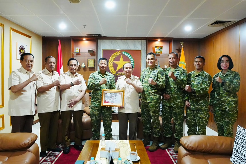 Jelang HUT Ke-81 TNI, Kas Kohanudnas Anjangsana kepada Je...