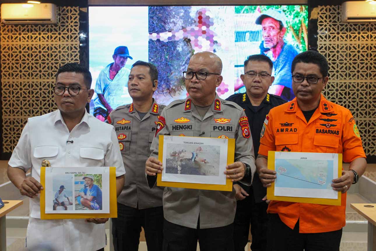 Foto: Jenazah ABK Arupadhatu 1 Berhasil Diidentifikasi Polisi