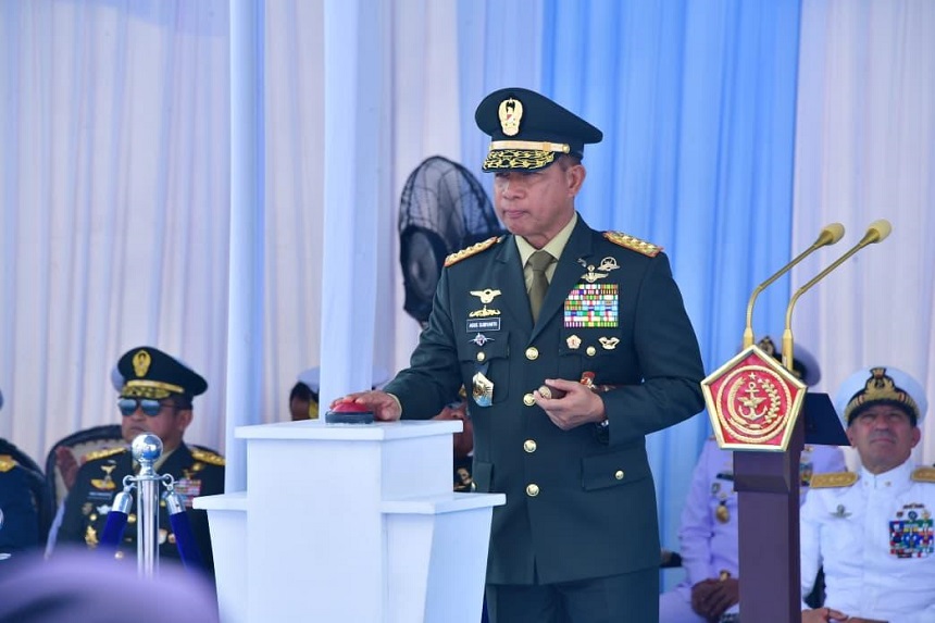 Panglima TNI Resmikan KRI SRIWIJAYA-100, Perkuat Pertahanan Maritim.