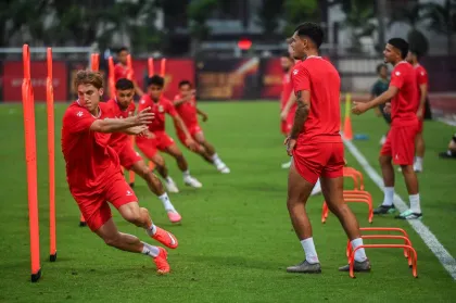 Timnas Indonesia Matangkan Persiapan Jelang Lawan Singapura