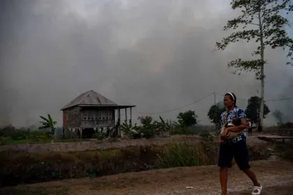 Kasus ISPA Ditemukan di Tujuh Provinsi Terdampak Karhutla
