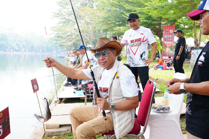 Mancing Bareng Panglima TNI, Strike Nusantara Semarakkan HUT ke 81 TNI