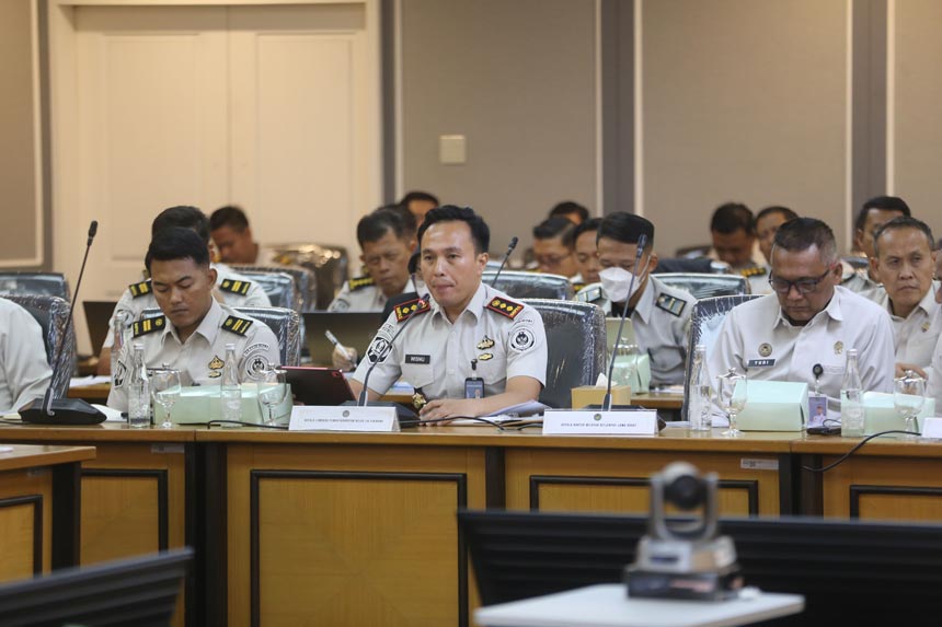 Berita Foto : Rapat Pembahasan Temuan Ombudsman di Lapas Cibinong