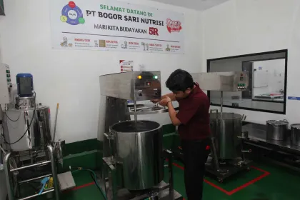 Kunjungi PT Bogor Sari Nutrisi, Kemenperin Apresiasi Pengembangan IKM Binaan Yayasan Astra