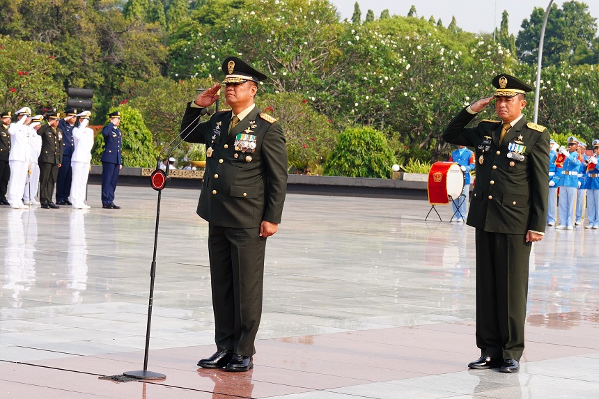 Wakil Panglima TNI Pimpin Ziarah Nasional HUT Ke-81 TNI, ...