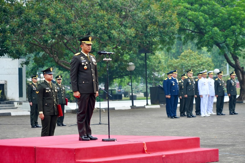 Foto: Hari Kesaktian Pancasila, TNI Rawat  Semangat Kebangsaan.