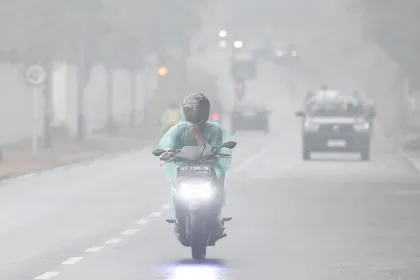 Berita Foto : Kualitas Udara di Balikpapan Berada pada Level Tidak Sehat