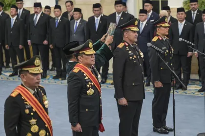 Pimpinan Baru Polri Resmi Dilantik