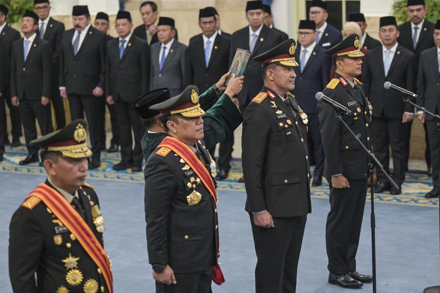 Foto: Pimpinan Baru Polri Resmi Dilantik