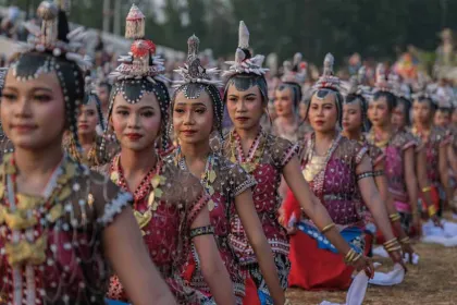 Berita Foto : Tari Lariangi Asal Kaledupa Diakui sebagai Warisan Budaya Tak Benda Nasional