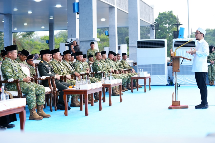 TNI Gelar Doa Bersama Lintas Agama, Perkuat Persatuan dan Kebersamaan Sambut HUT ke-81.