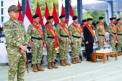 Jelang HUT ke-81 TNI, Panglima TNI Tinjau Gladi Bersih Upacara.