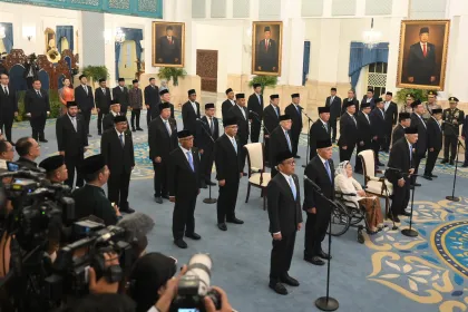 Presiden Prabowo lantik Wantimpres di Istana Negara