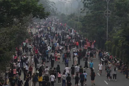 CFD Pontianak Kembali Digelar di Tengah Kepungan Asap