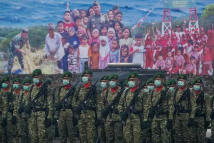 Semarak Peringatan HUT ke-81 TNI di Palembang